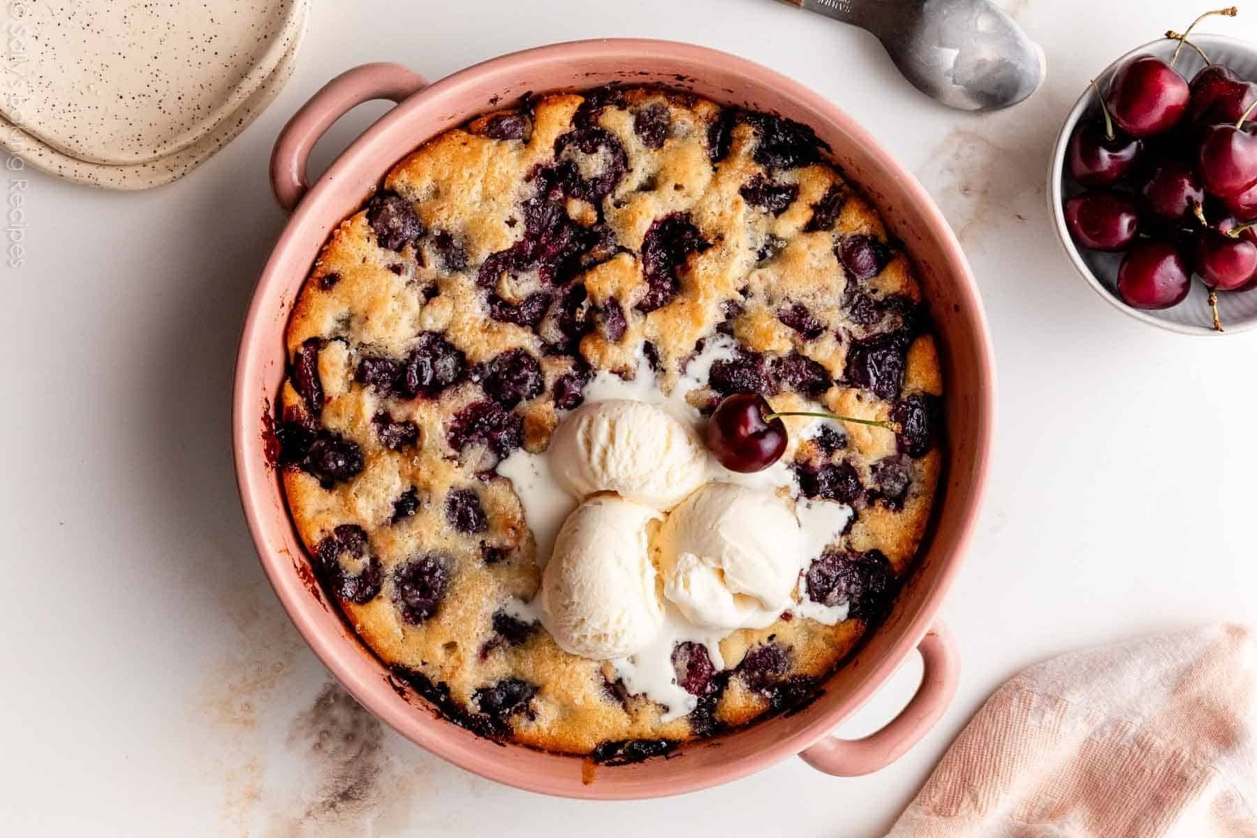 fresh-cherry-cobbler-recipe