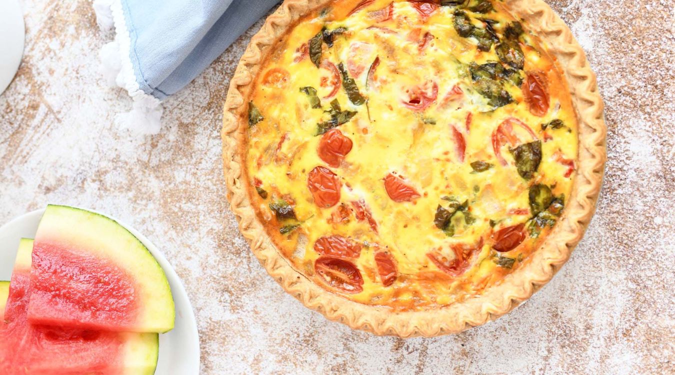 tomato-and-basil-quiche-recipe