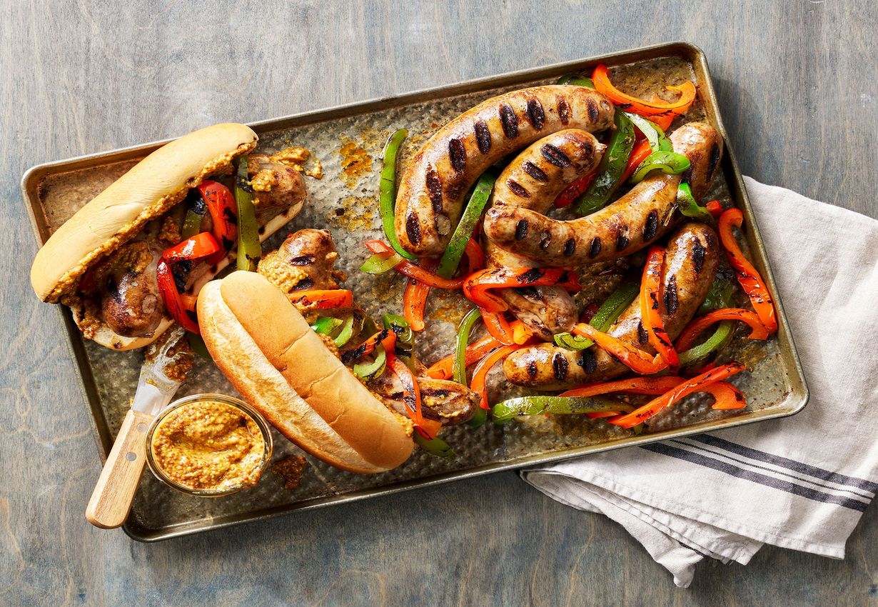 grilled-sausage-with-peppers-and-onions-recipe